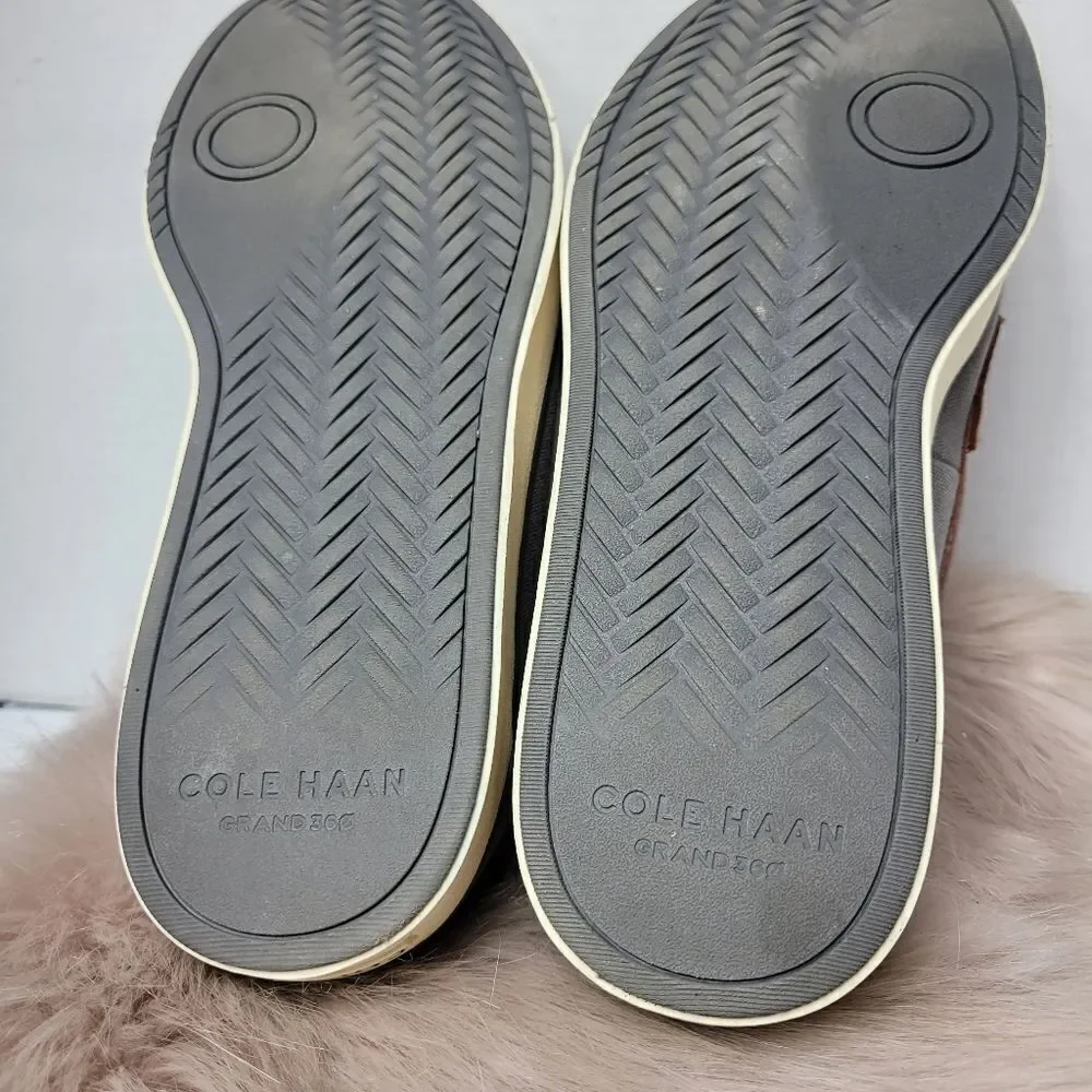 Cole Haan Nantucket 2.0 Penny Slip on Loafers Gray/Woodbury C33800 Size 8.5M